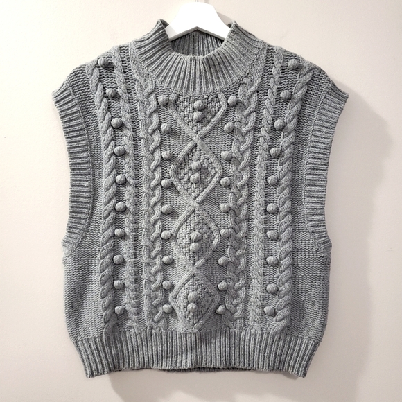 Wilfred - Alps Sweater Vest in Grey - Size L - Picture 2 of 6